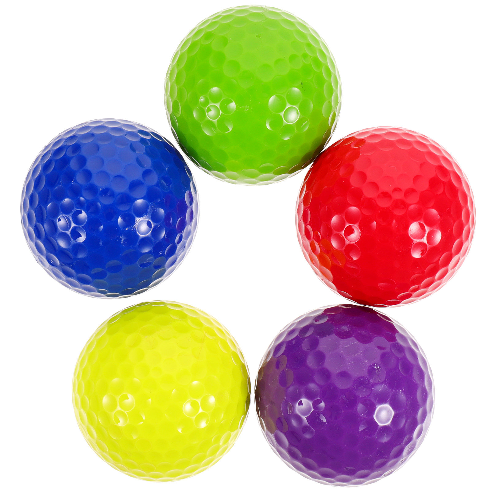 Golf Exercise Equipment - 5 шт. пластиковых тренировочных мячей для